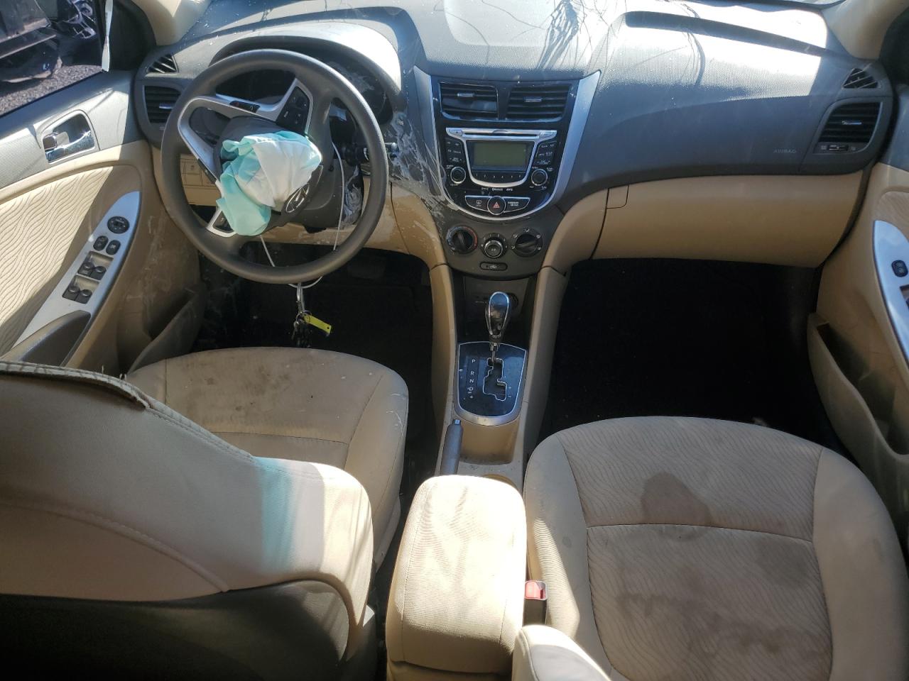 2013 Hyundai Accent Gls VIN: KMHCU4AE8DU444692 Lot: 63079325