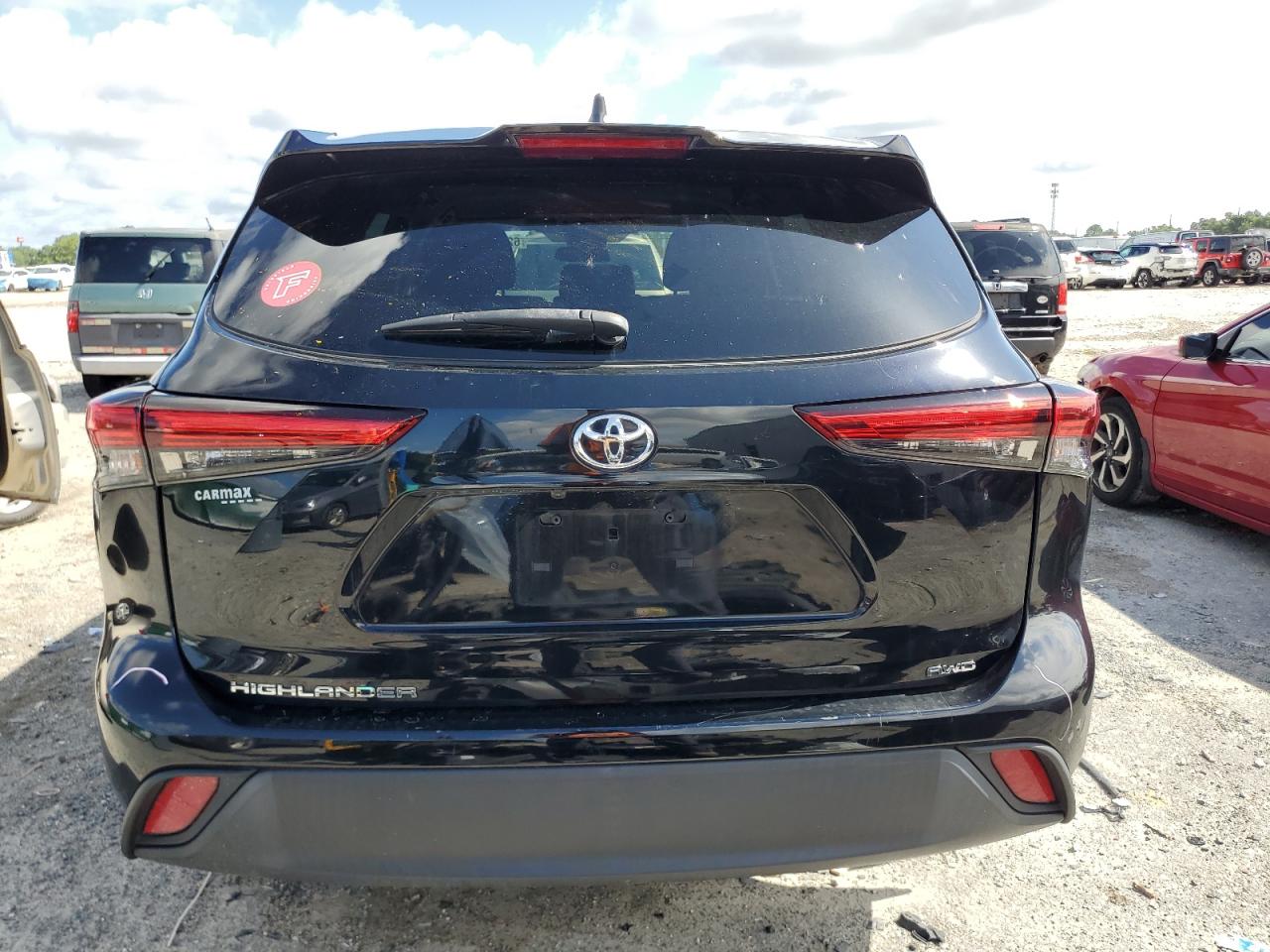 2022 Toyota Highlander L VIN: 5TDCZRBH9NS190234 Lot: 62581535