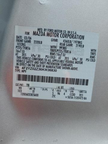 2006 MAZDA TRIBUTE I  