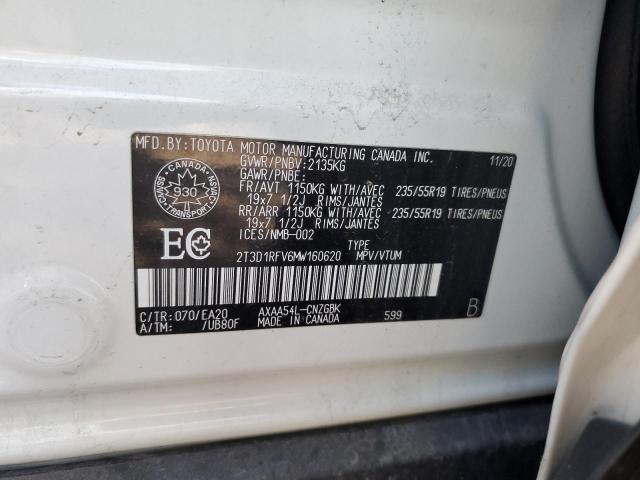 2021 TOYOTA RAV4 LIMITED  