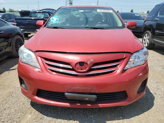  TOYOTA COROLLA 2013 Czerwony