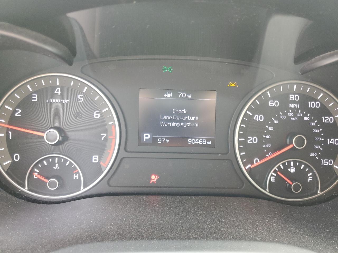 2019 Kia Optima Lx VIN: 5XXGT4L37KG362105 Lot: 65137095