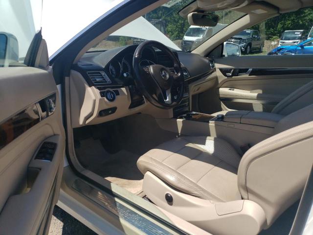 Cabriolets MERCEDES-BENZ E-CLASS 2014 Biały