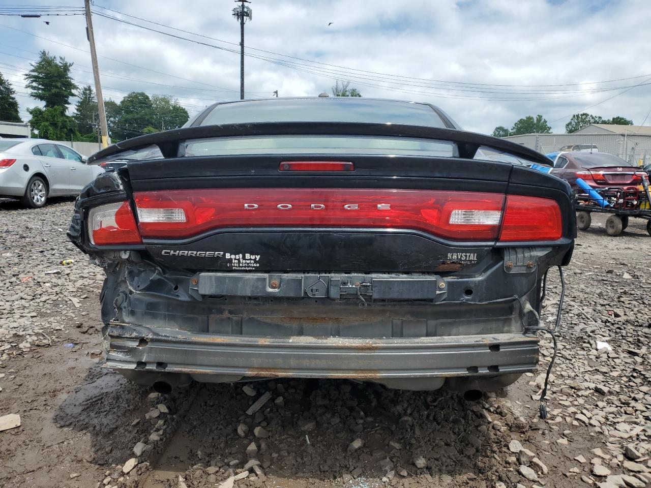 2014 Dodge Charger Sxt VIN: 2C3CDXHG3EH100225 Lot: 64374505