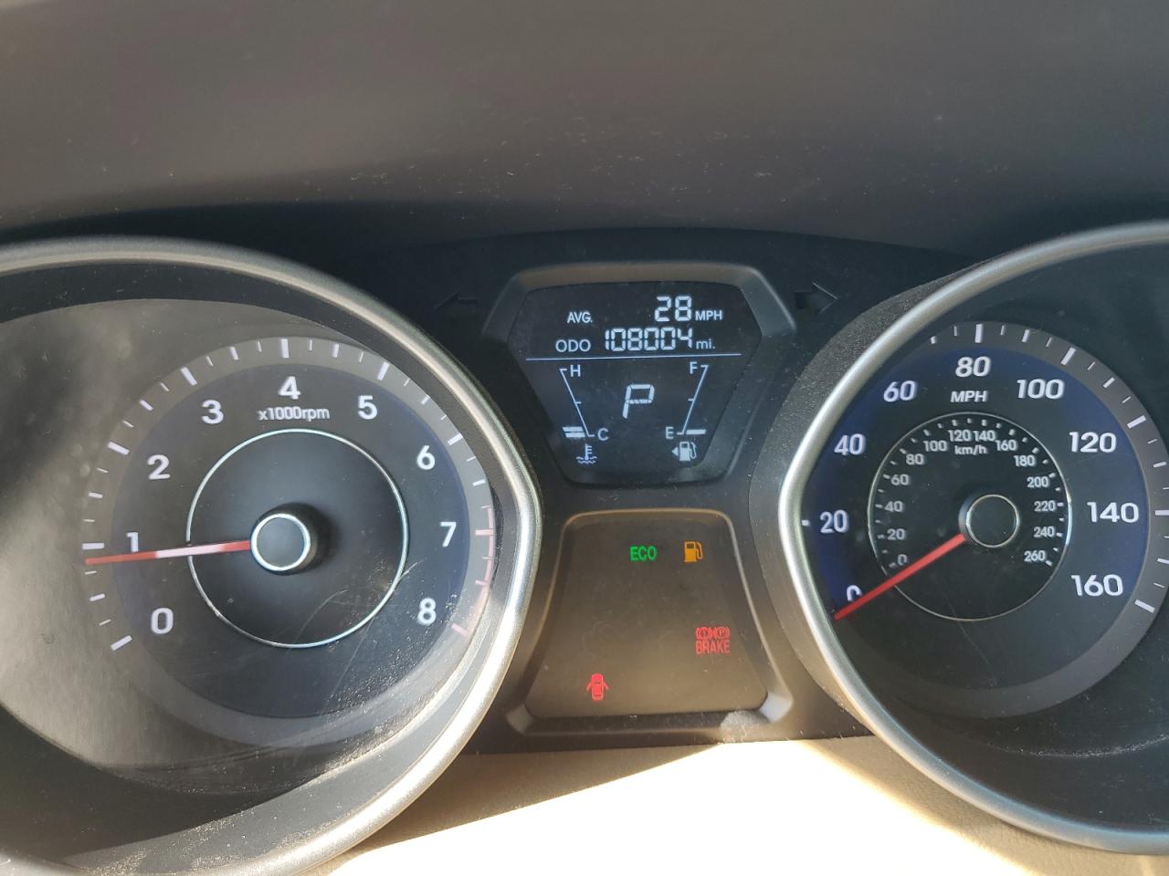 2012 Hyundai Elantra Gls VIN: 5NPDH4AE9CH127364 Lot: 65050105