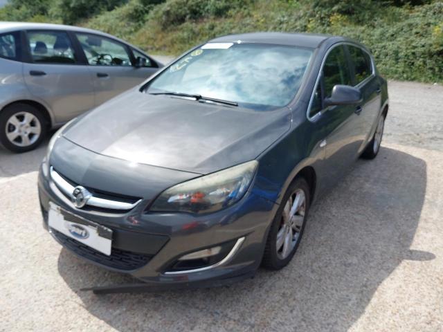 2013 VAUXHALL ASTRA 1.4I 16V SRI 5DR for sale at Copart SANDWICH