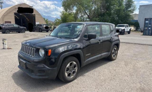 Parquets JEEP RENEGADE 2016 Czarny