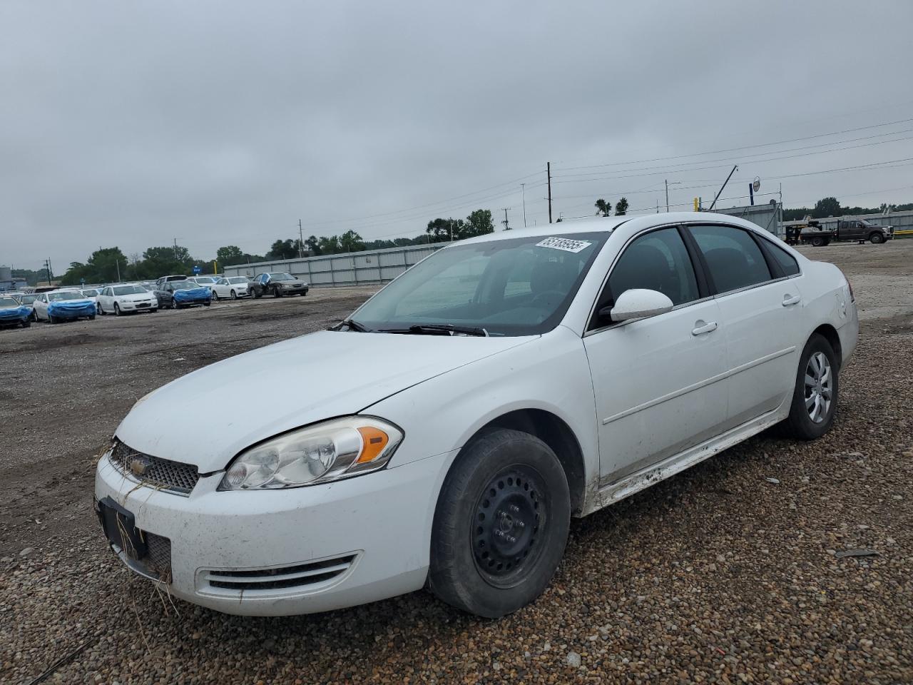 2013 Chevrolet Impala Ls white sedan gas 2G1WA5E38D1177972 photo #1