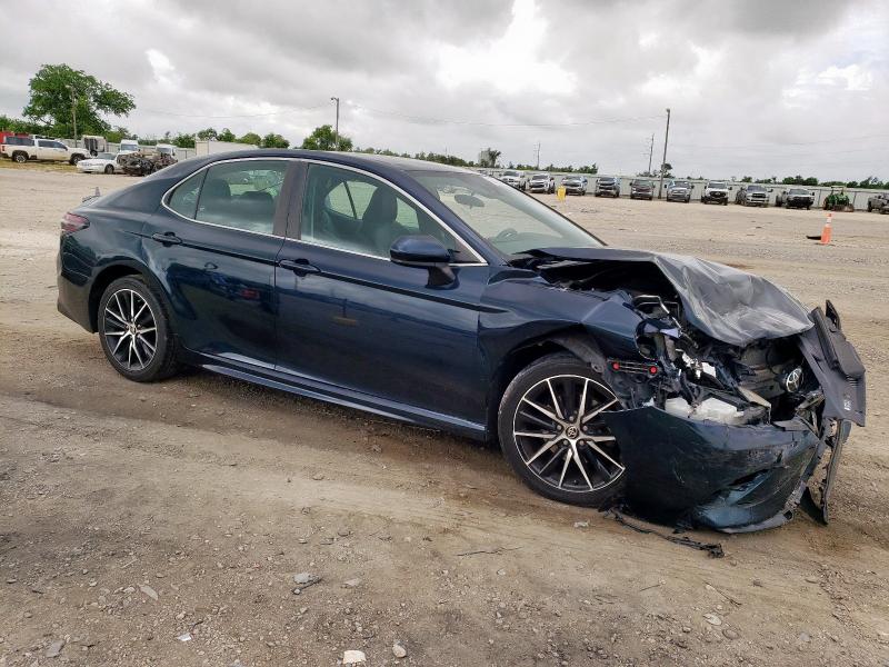  TOYOTA CAMRY 2021 Blue