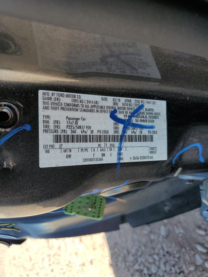 2018 Ford C-Max Titanium VIN: 1FADP5DU9JL103883 Lot: 63672285