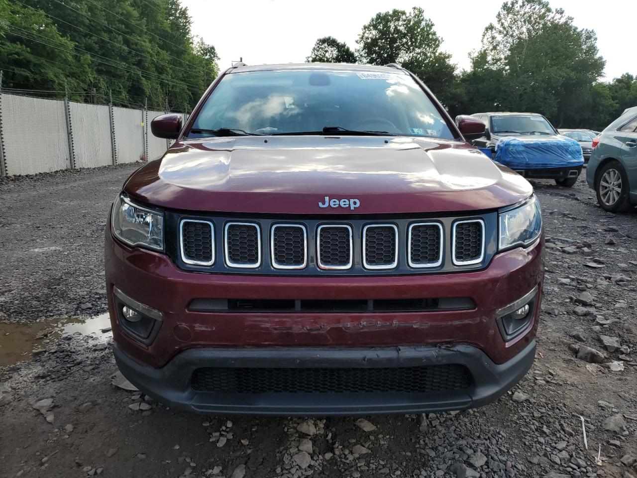2021 Jeep Compass Latitude VIN: 3C4NJDBB3MT517648 Lot: 64903565