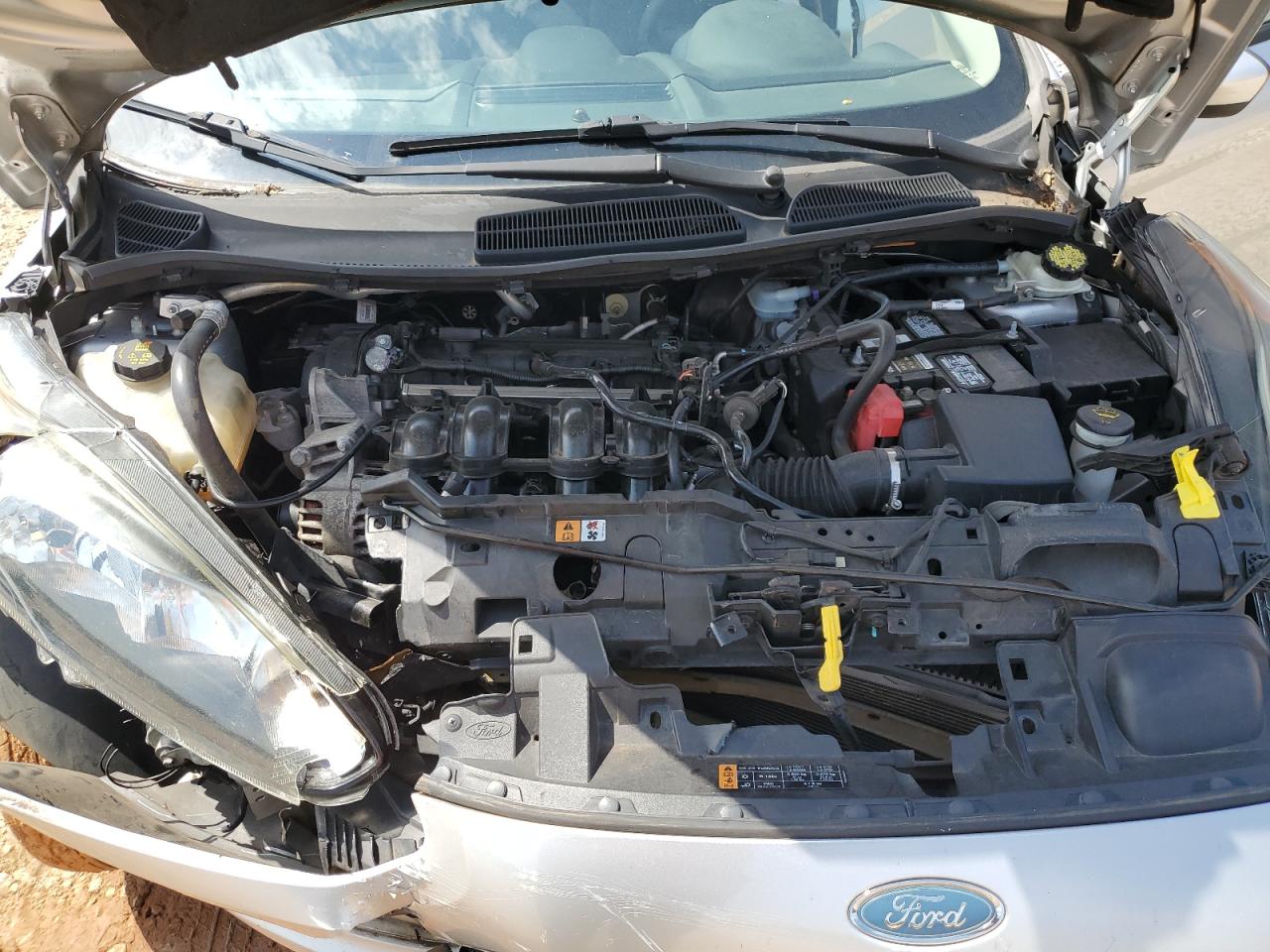 2014 Ford Fiesta S VIN: 3FADP4AJ7EM243343 Lot: 63102075