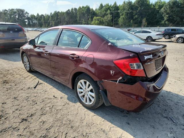  HONDA CIVIC 2012 Burgundy