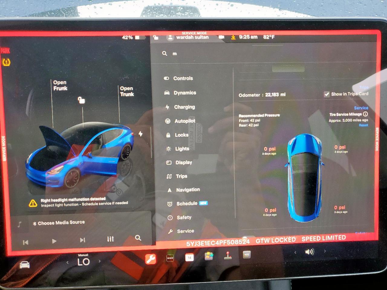 2023 Tesla Model 3 VIN: 5YJ3E1EC4PF508524 Lot: 64737865