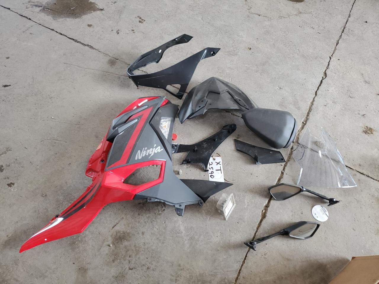 2025 Kawasaki Ex500 VIN: ML5EXGG12SDA60704 Lot: 67004925