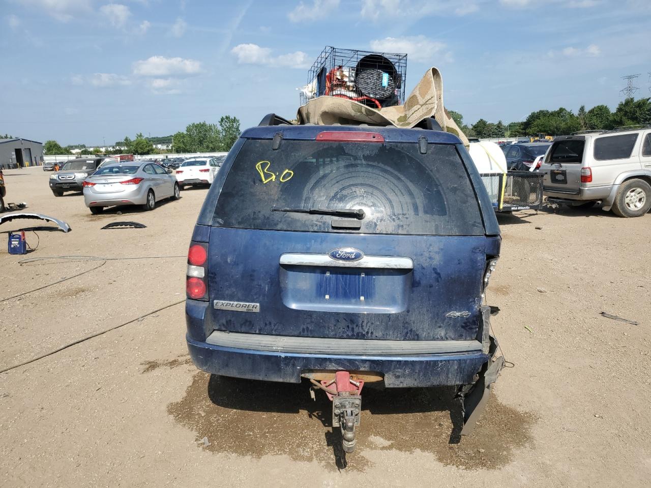 2008 Ford Explorer Xlt VIN: 1FMEU73E38UA03906 Lot: 63190645