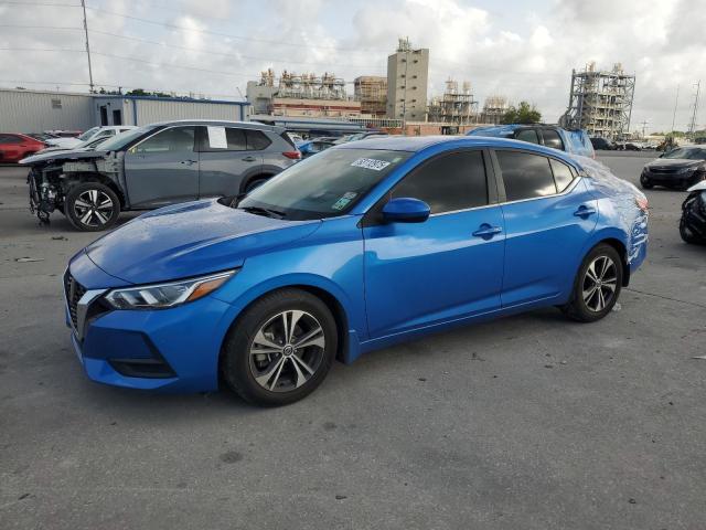  NISSAN SENTRA 2021 Синий