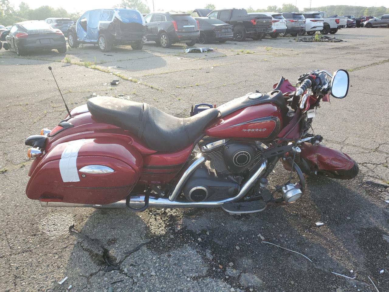 2017 Kawasaki Vn1700 K red null gas JKBVNRK15HA011072 photo #1