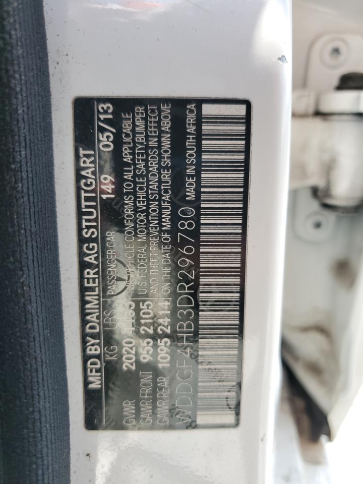 WDDGF4HB3DR296780 2013 Mercedes-Benz C 250