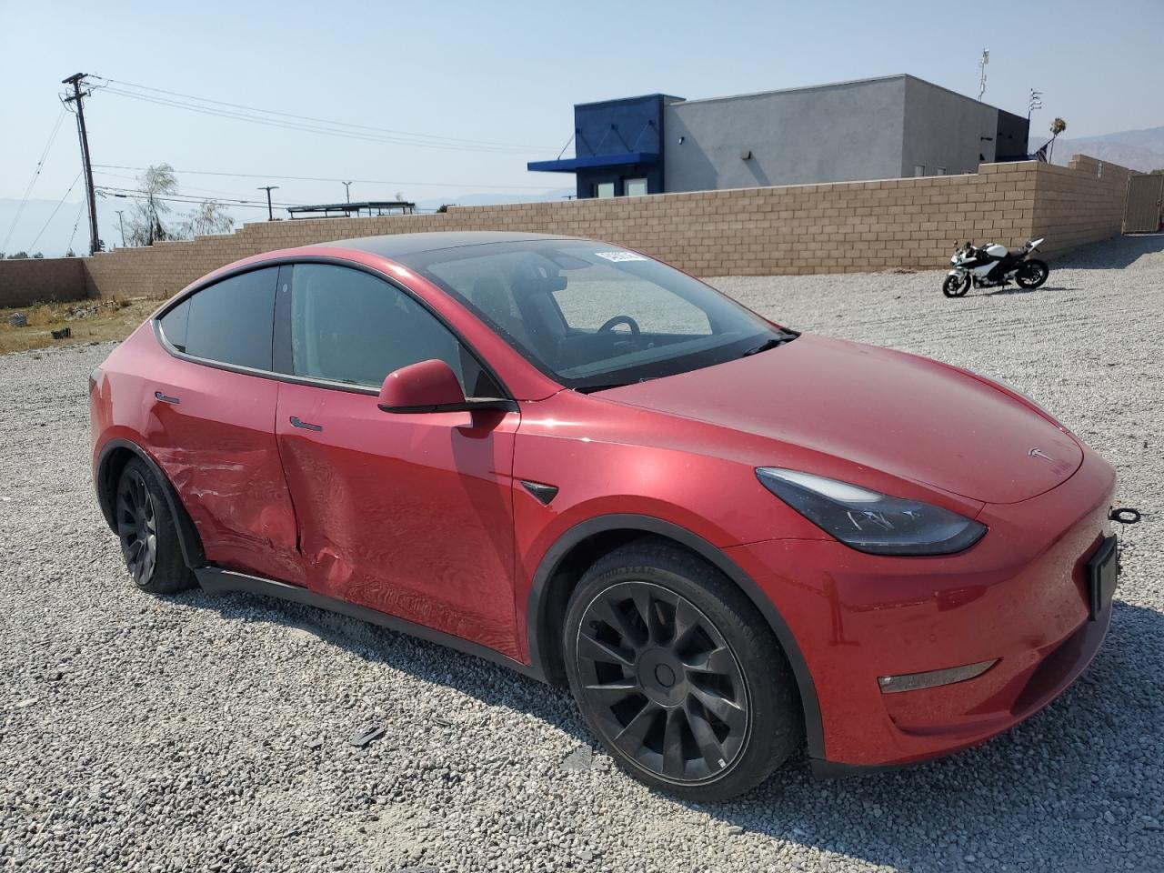 2022 Tesla Model Y VIN: 7SAYGAEE6NF552879 Lot: 64209745