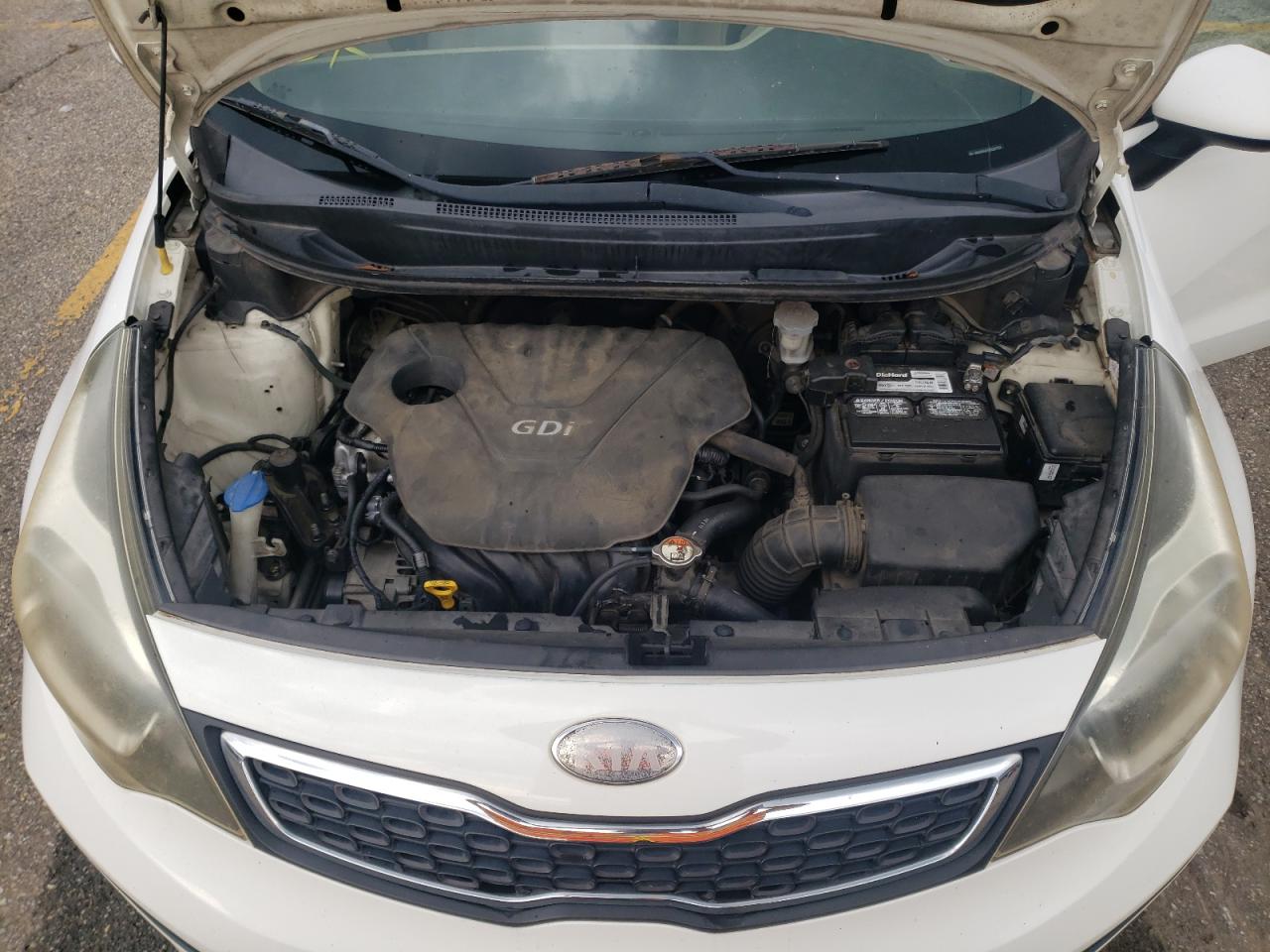 2013 Kia Rio Ex VIN: KNADN4A39D6210714 Lot: 64986265