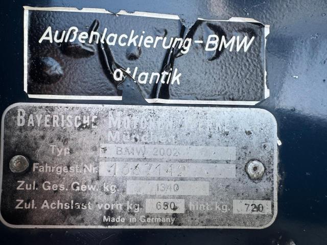 1970 BMW                         2002
