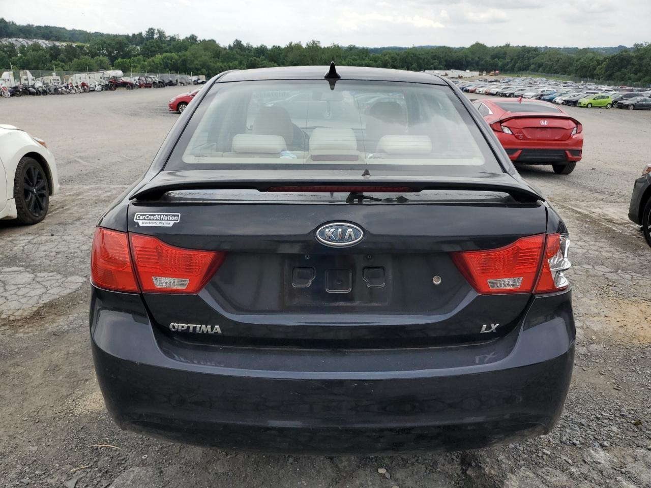 2009 Kia Optima Lx VIN: KNAGE228595319650 Lot: 61978435