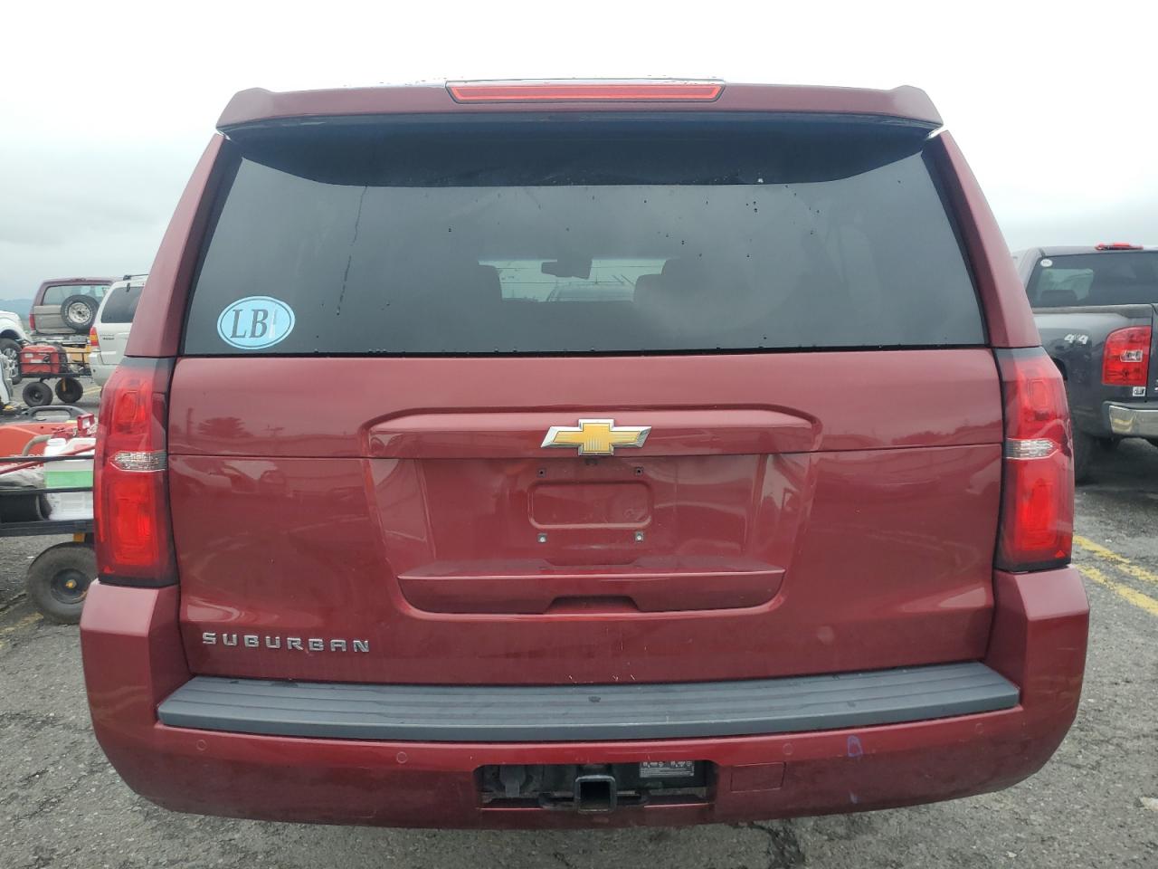 2016 Chevrolet Suburban K1500 Lt VIN: 1GNSKHKC0GR156559 Lot: 64770555
