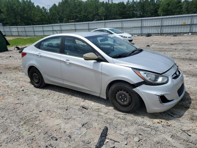  HYUNDAI ACCENT 2012 Srebrny