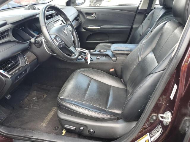 Sedans TOYOTA AVALON 2016 Burgundy