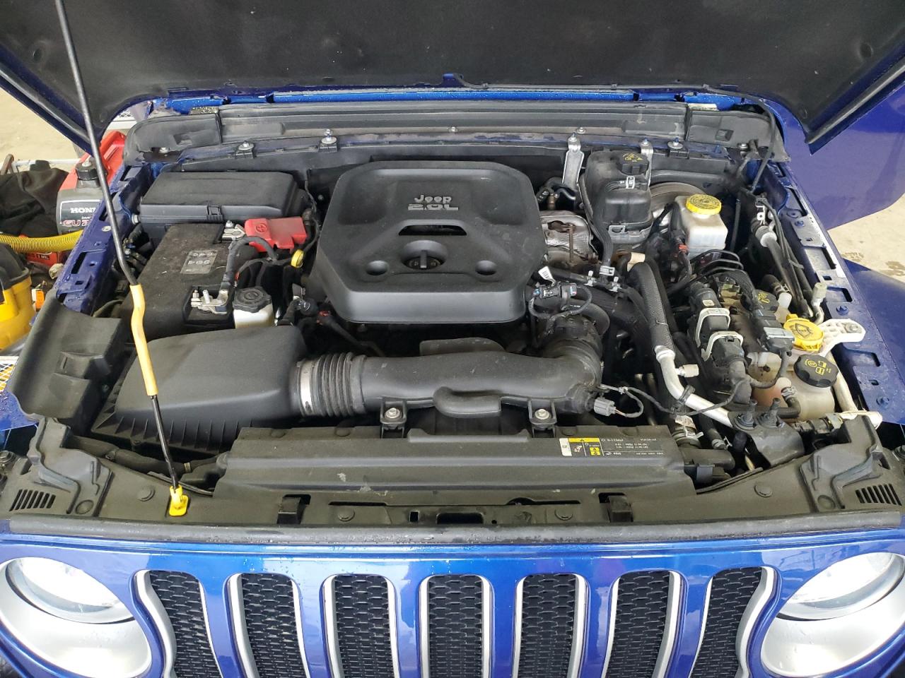2019 Jeep Wrangler Unlimited Sahara VIN: 1C4HJXEN9KW592673 Lot: 64067535