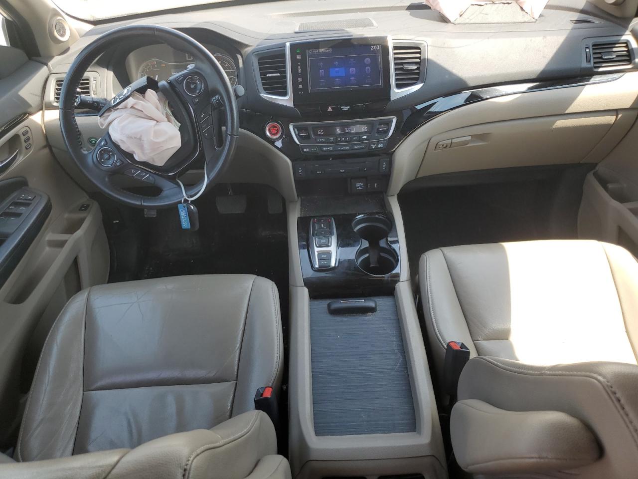 2016 Honda Pilot Touring VIN: 5FNYF6H90GB012264 Lot: 65222945
