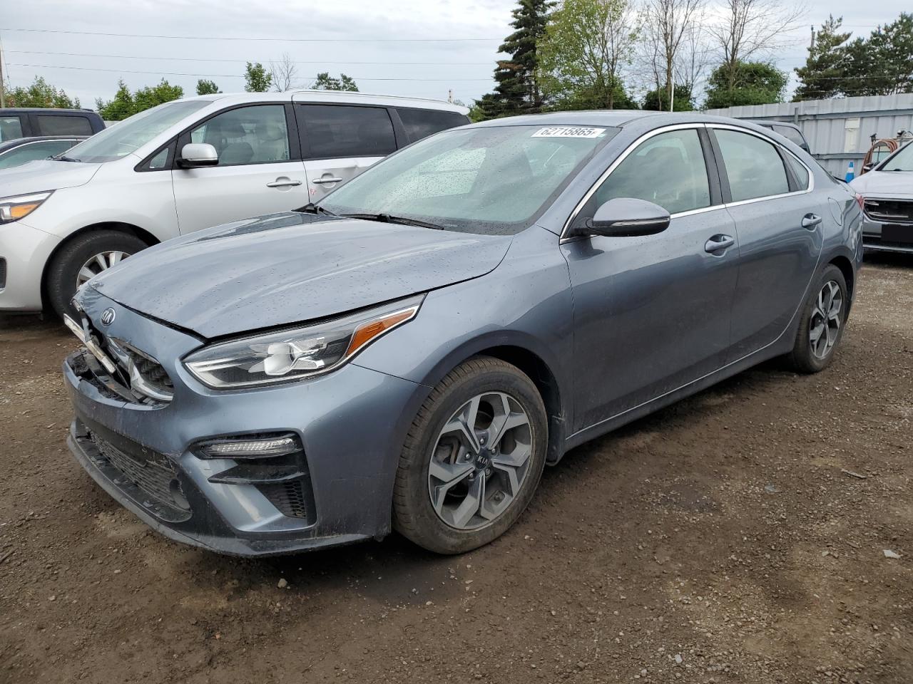2019 Kia Forte Ex VIN: 3KPF54AD2KE121921 Lot: 62715865