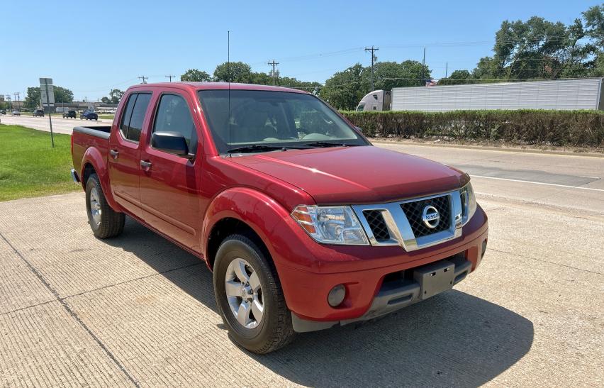 Pickups NISSAN FRONTIER 2012 Red