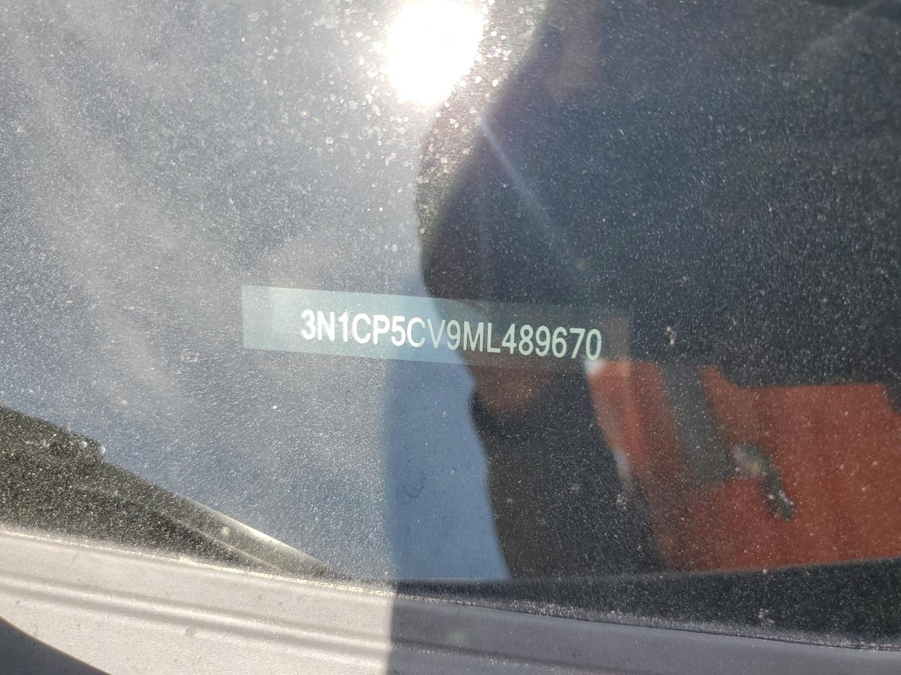 2021 Nissan Kicks Sv VIN: 3N1CP5CV9ML489670 Lot: 64499835