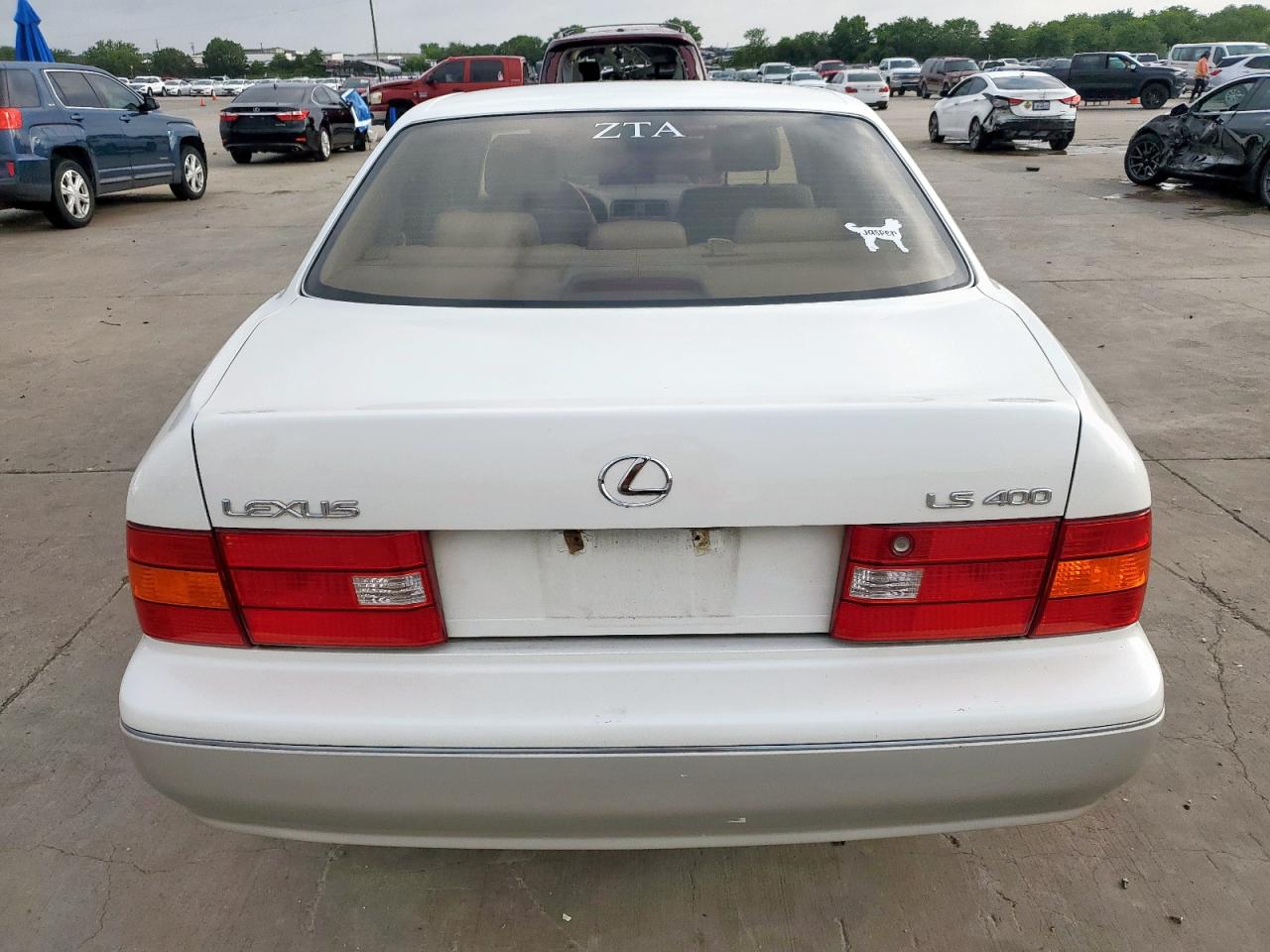 1999 Lexus Ls 400 VIN: JT8BH28F5X0143377 Lot: 64797995