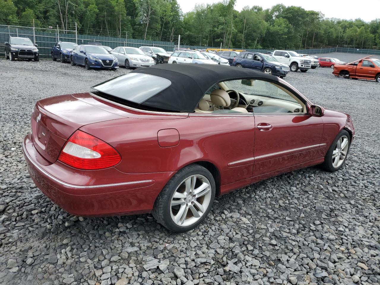 2007 Mercedes-Benz Clk 350 brown null gas WDBTK56F57F210115 photo #4