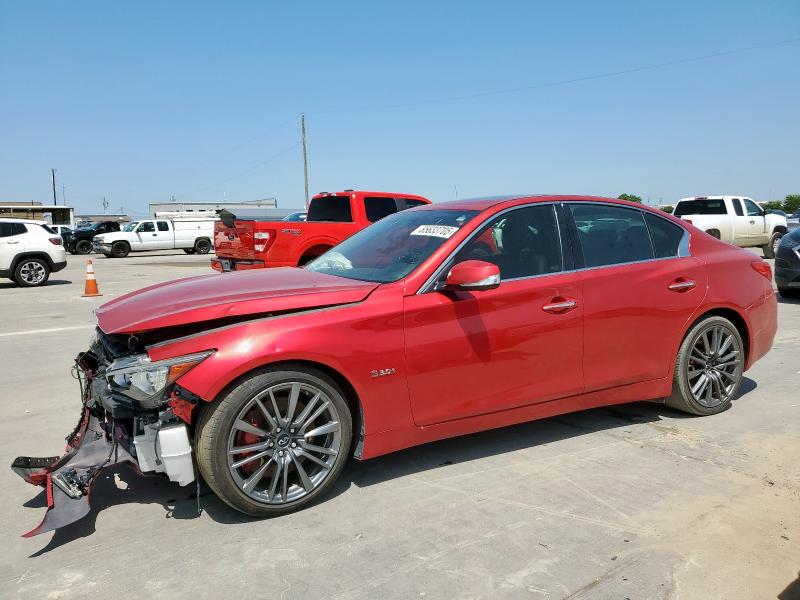 Sedans INFINITI Q50 2017 Red