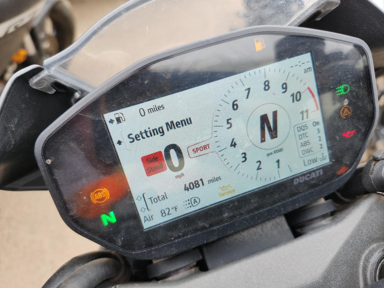 2023 Ducati Monster VIN: ZDMMAMDT4PB007854 Lot: 64513335