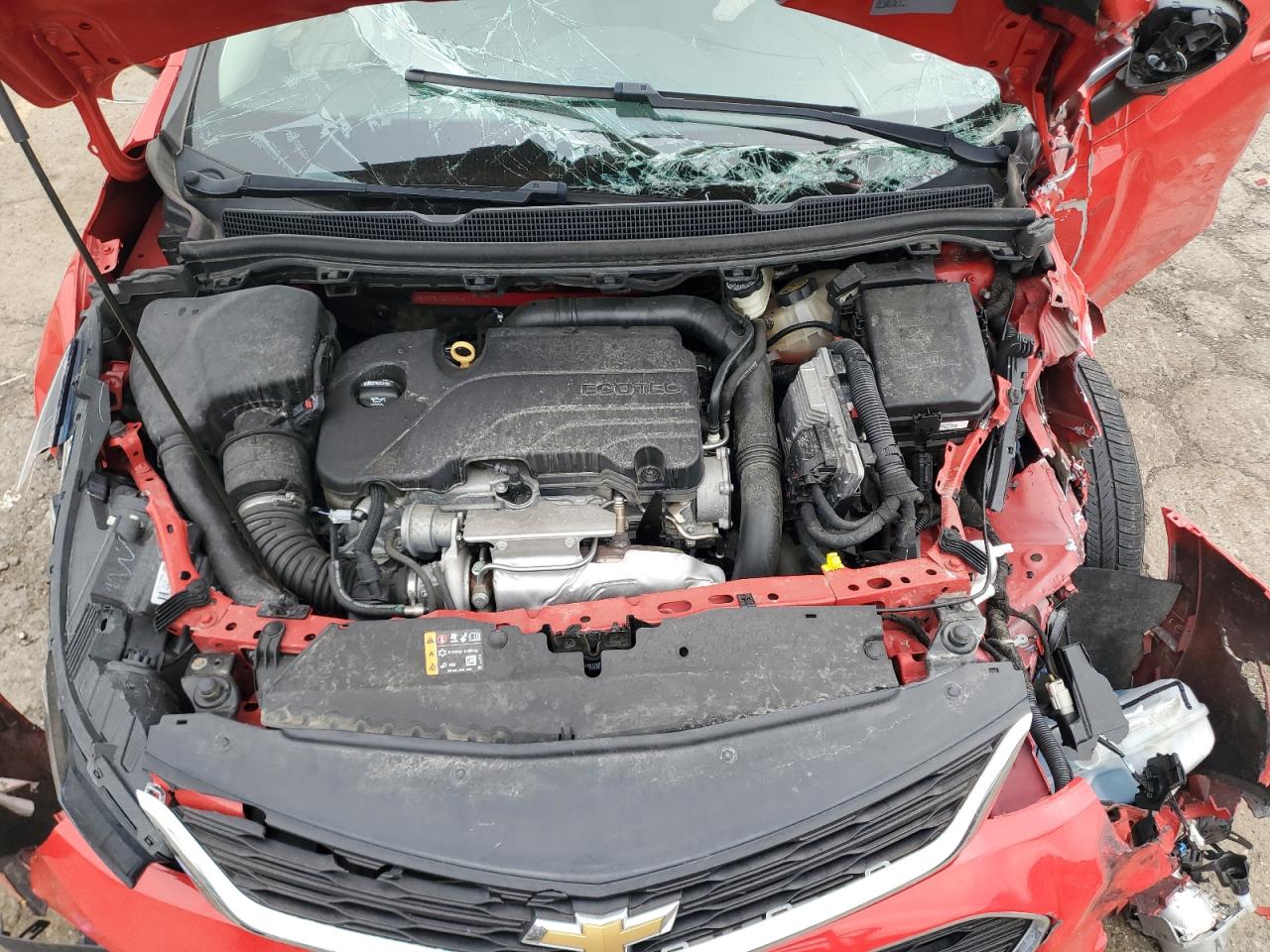 2018 Chevrolet Cruze Lt VIN: 3G1BE6SM8JS602046 Lot: 64381085