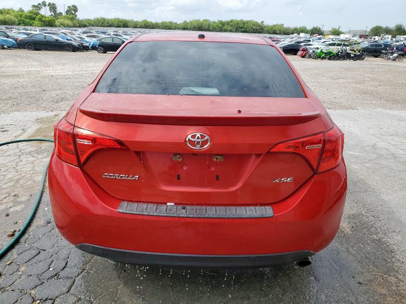  TOYOTA COROLLA 2019 Czerwony