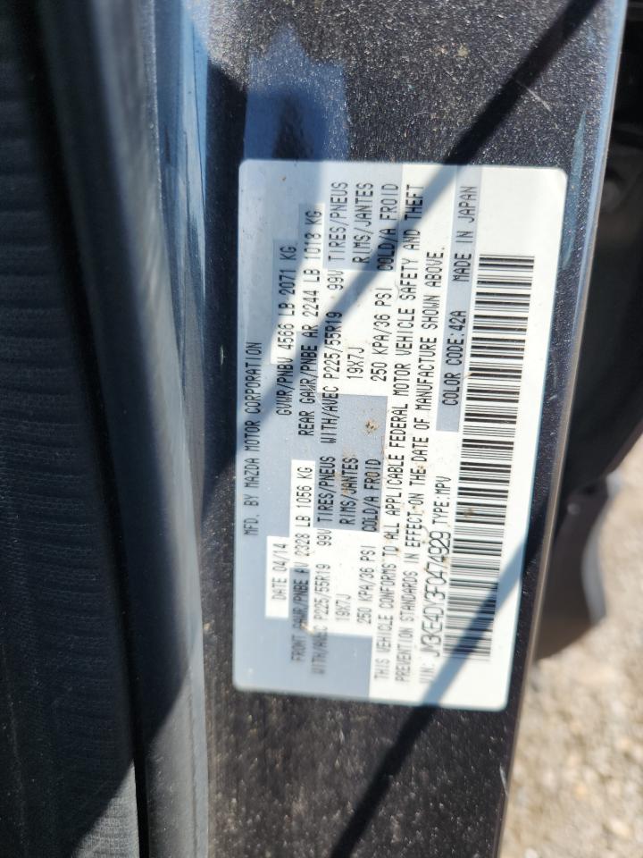 2015 Mazda Cx-5 Gt VIN: JM3KE4DY3F0474929 Lot: 64558155