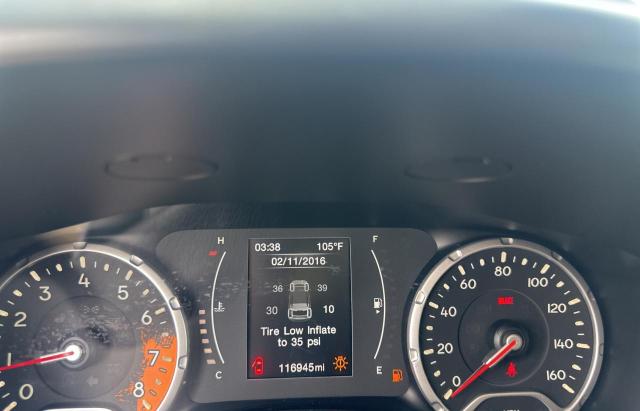 Parquets JEEP RENEGADE 2016 Czarny
