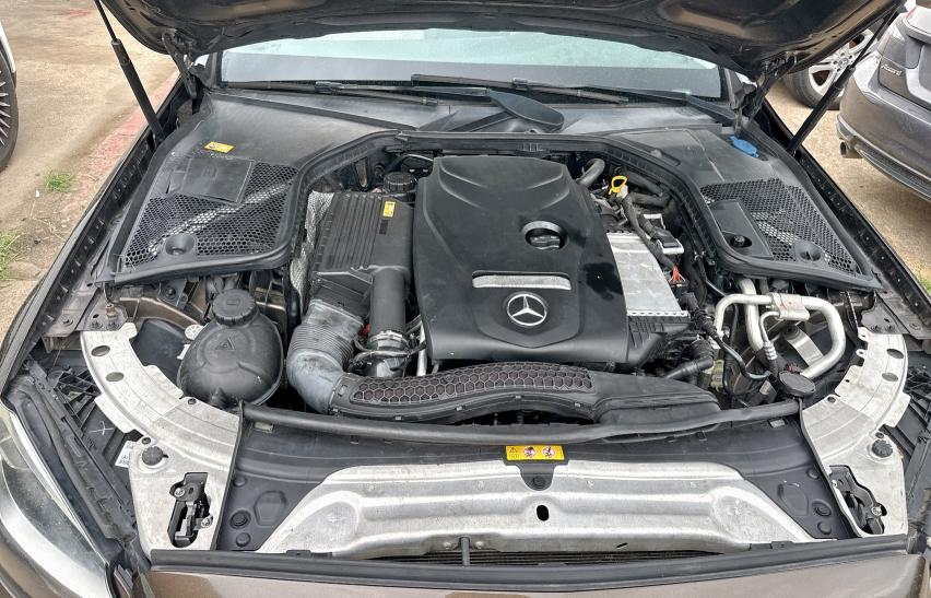 Седаны MERCEDES-BENZ C-CLASS 2016 Коричневый