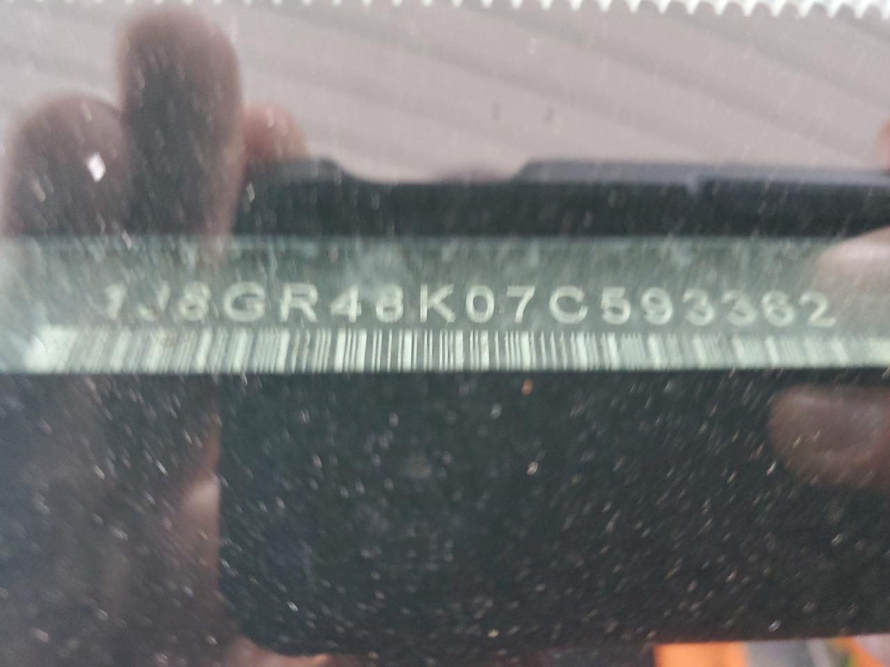 2007 Jeep Grand Cherokee Laredo VIN: 1J8GR48K07C593362 Lot: 66661985