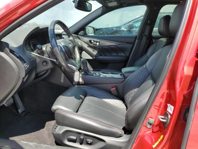  INFINITI Q50 2020 Red