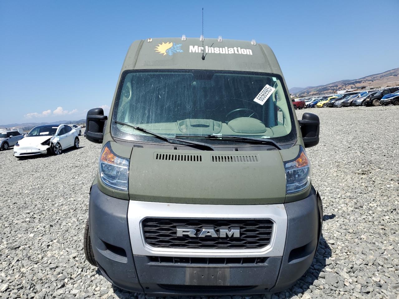 2021 Ram Promaster 2500 2500 High VIN: 3C6LRVDG3ME512542 Lot: 66569985