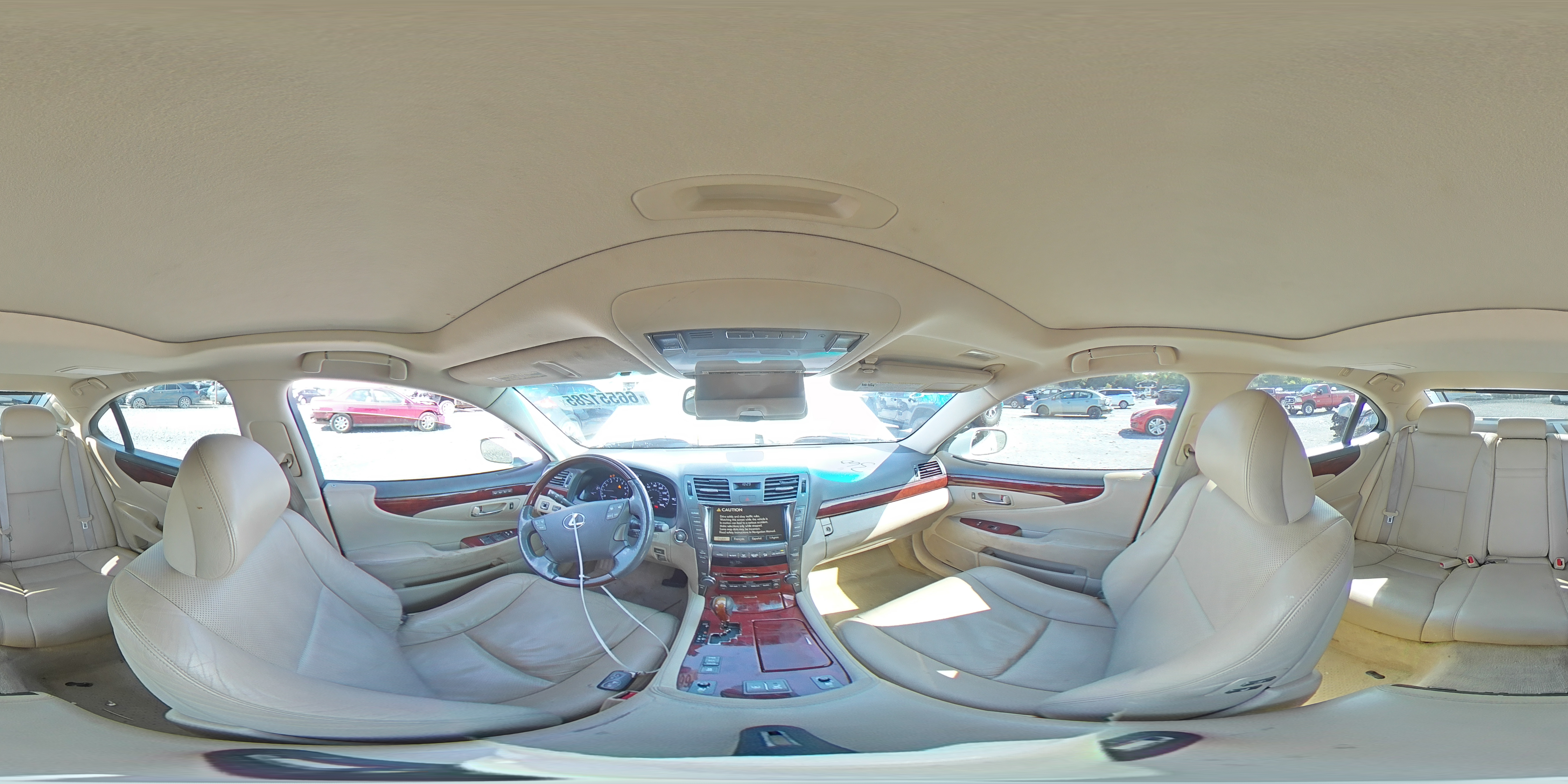 2007 Lexus Ls 460 VIN: JTHBL46F875031138 Lot: 66551285
