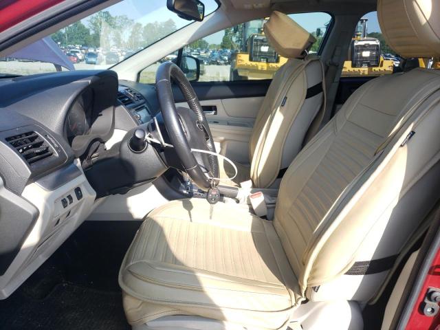  SUBARU XV 2013 Burgundy