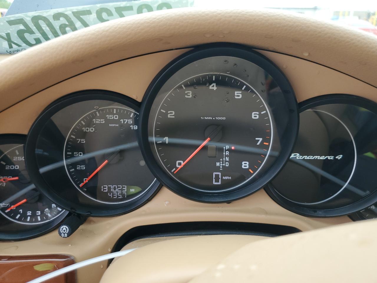 2012 Porsche Panamera 2 VIN: WP0AA2A76CL014075 Lot: 63737605